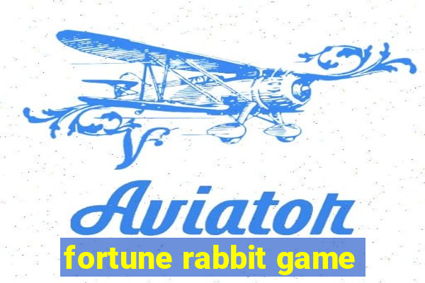 fortune rabbit game